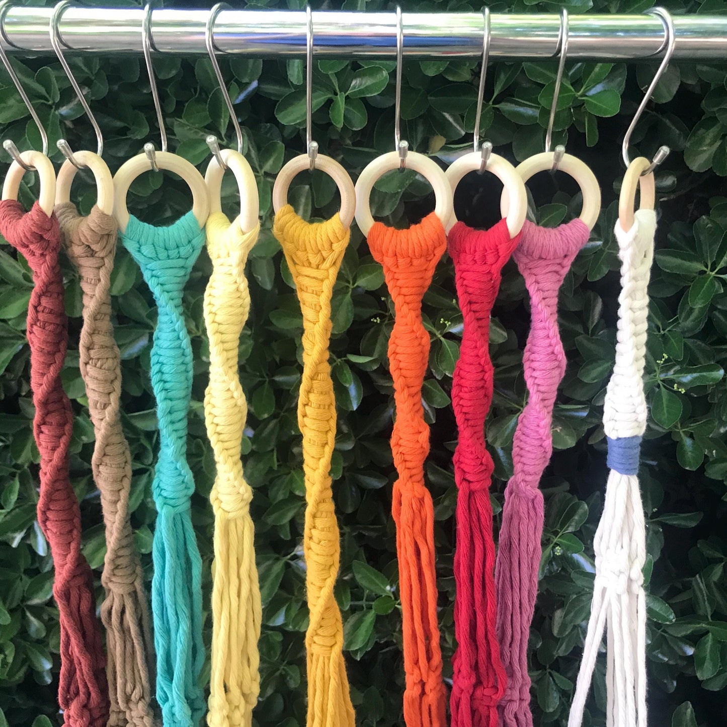Bobbiny 3mm Single Twist Macrame Cord – Premium Full Spool Cotton Craft Rope in many colors
