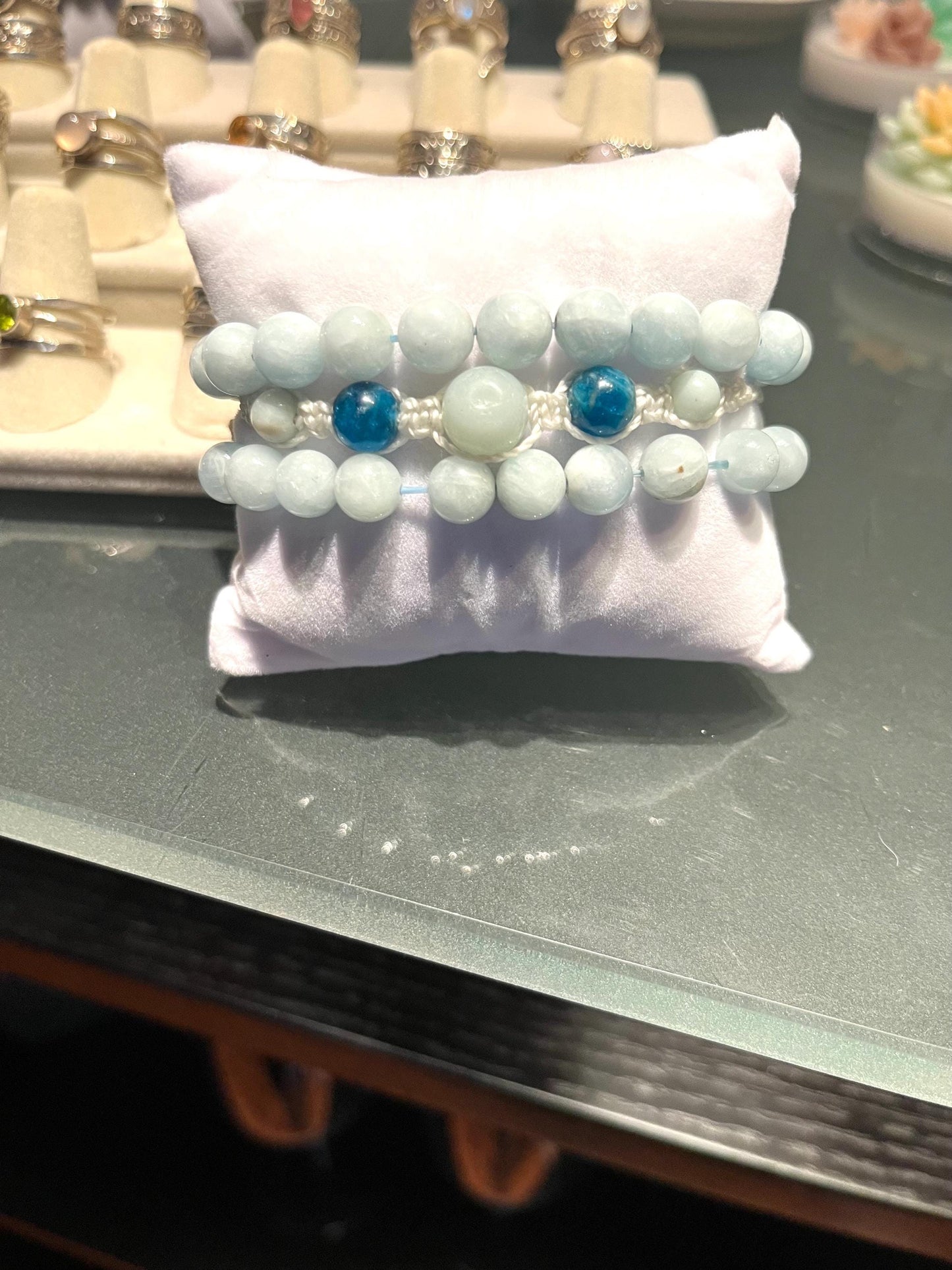 Crystal Bracelet Mystery Scoop Handmade Gemstone & Knotted Bracelet Bundle · Intention Jewelry Gift · Surprise Stack