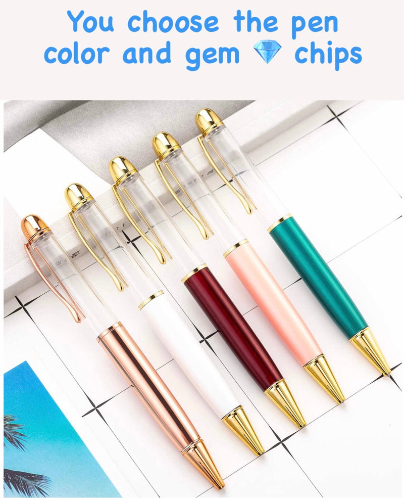 Crystal Manifestation Pen | Affirmation Pen | Intention Pen |Goal writing | Witchy pens | Crystals for abundance