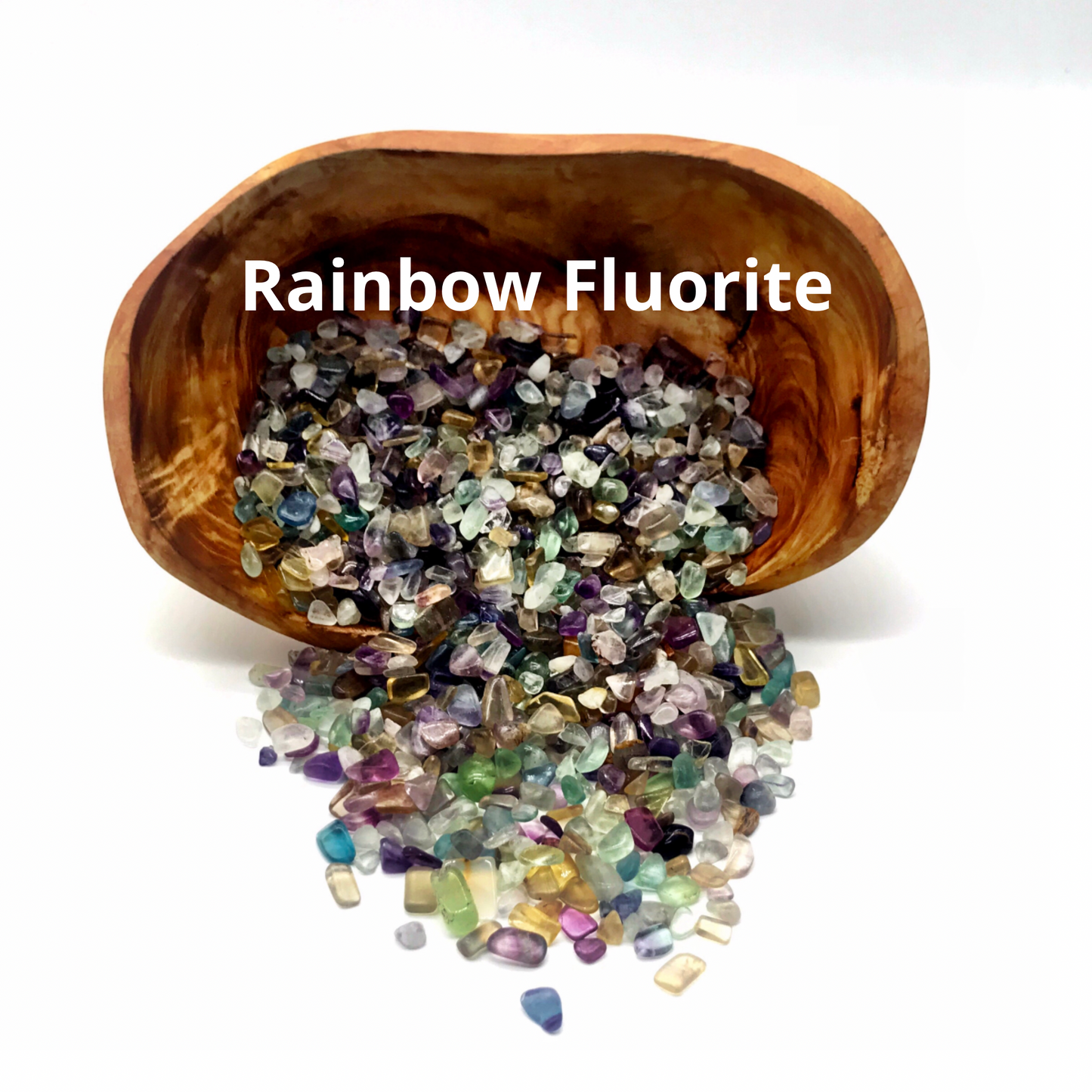 Rainbow Fluorite Chips