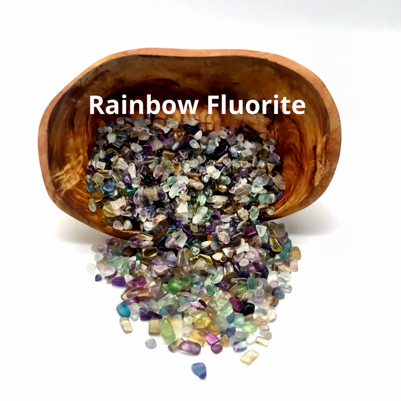 Rainbow Fluorite Chips