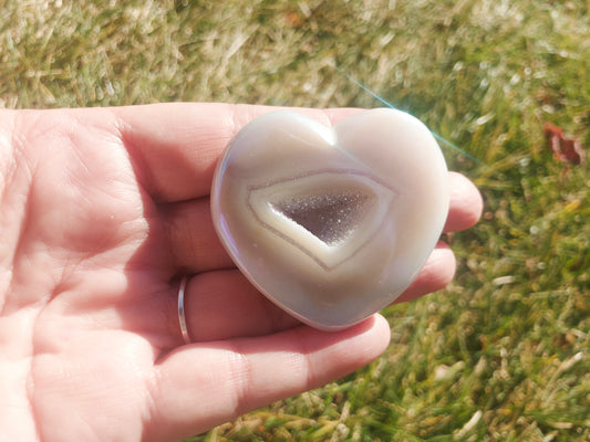 Angel Aura Druzy Hearts