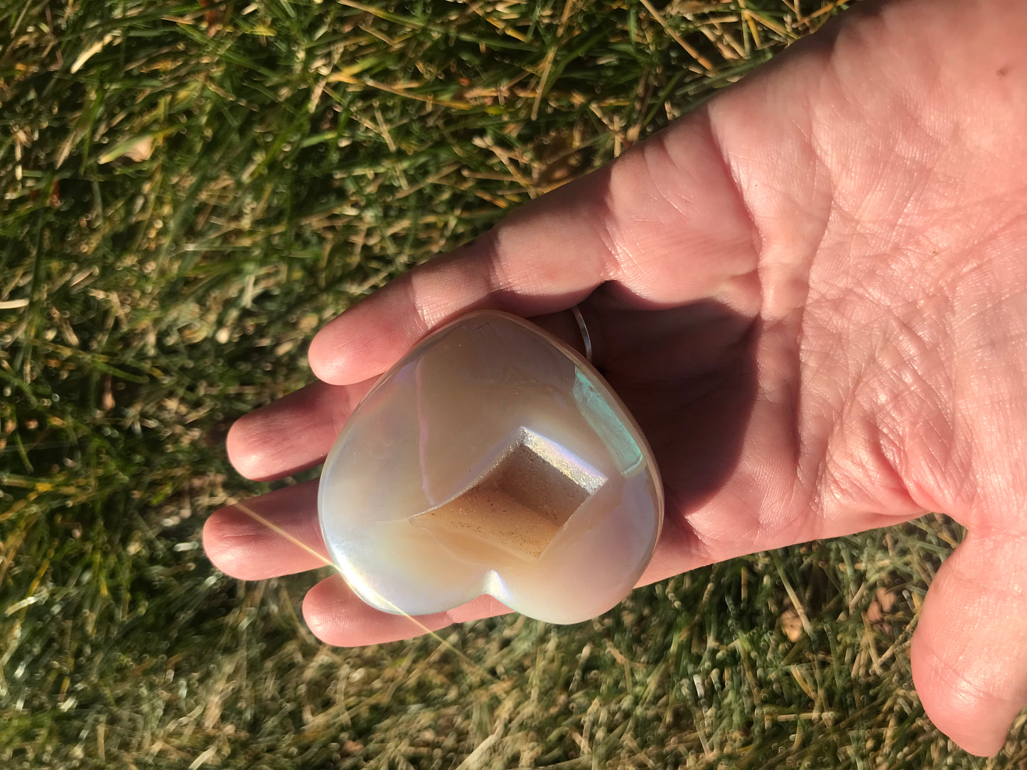 Angel Aura Druzy Hearts