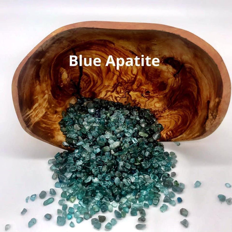 Blue Apatite Chips