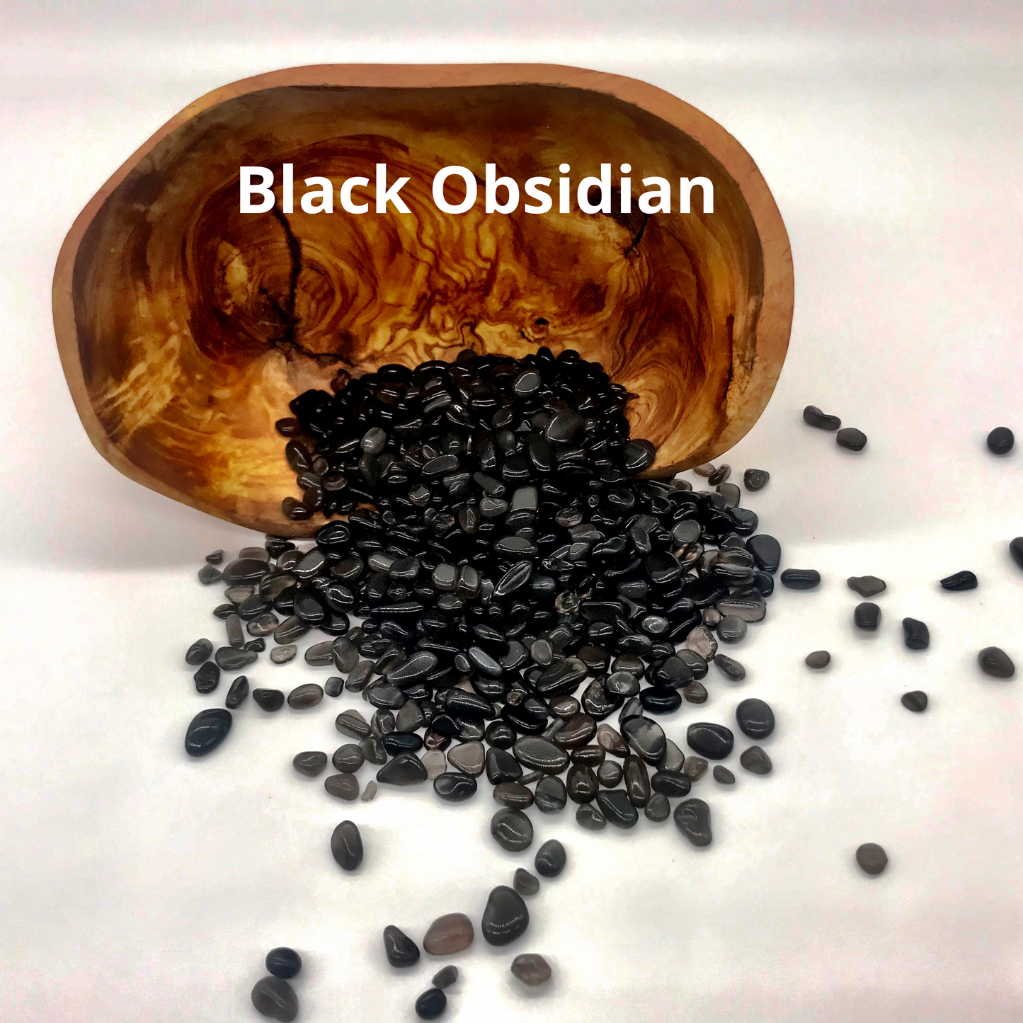 Black Obsidian Chips