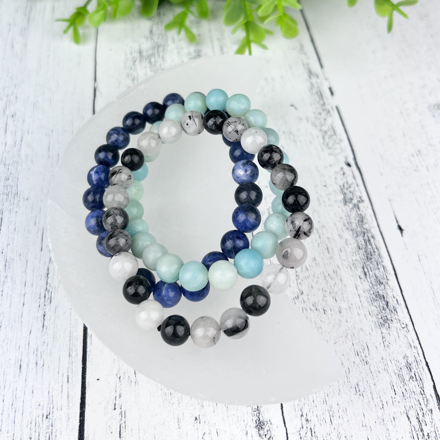 Balance Stack Bracelet Set 8mm