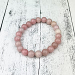 Pink Opal Gemstone Bracelet 8mm