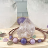 Hand Knotted Bead Bracelet with Lepidolite